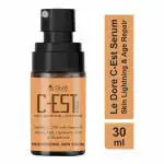 Le Dore C-Est (20%) Vitamin C. E & Ferulic Acid Hyaluronic Acid & Glutathione Face Serum (30 ml)