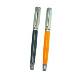 Auteur Multicolor Brass Orange Ink Fountain Pen (Pack Of 2)