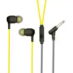 Hitage HP-864 PREMIUM LIGHT WEIGHT LOW PRICE Earphone Wired Headset  (YELLO Black, In the Ear)