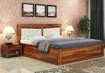 Admire King Side Drawer Storage Bed-Teak