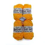 CLOUDED HOBBIES Feather Soft Knitting Yarn Wool for Knitting, Hand Knitting Art Craft, Sweater Scarves Hats and Dresses Fingering Crochet Hook Yarn (Pineapple Yellow)