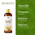 Khadi Natural Ayurvedic Hair Oil 330ml - Nourishing Hair Treatment for Strong and Healthy Hair