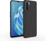 Mcase Black Plastic, Silicon Back Cover For Oppo Reno 3 Pro (Model - Grip Back Case - 21513)
