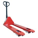Inaithiram HPT3PUB Heavy Duty Hydraulic Hand Pallet Truck 3Ton Capacity with PU Wheels plus Entry and Exit Rollers and Handlebar with Foam Grips