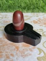 Narmadeshwar Shiva Lingam Narmada Stone Shivling With Narmada Stone Jaladhari Stand Base For Home