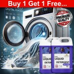 KYARA DREAMS Detergent Liquid blue 10Liter Plant Powered Baby Laundry Liquid Detergent With Bio - Enzymes and Eucalyptus Oil | Without Dyes & Optical Brighteners