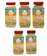 Kadannam Millets (Unpolished & Organic) | 5 Positives SIRIDHANYA Millets ( 500 Grm Per Pack ) Mixed Millet (2.5 kg, Pack of 5)