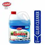 Trishul Sparkle Glass & Household Cleaner with Shine Booster Formula, Surface/Glass Cleaner & Disinfectant (5 Ltr-Pack of 1)