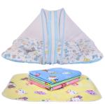 Kwitchy New Born Baby Mosquito Net Bed With Bed Protector