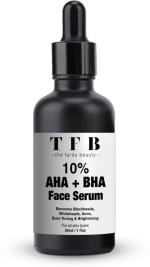THE FARDA BEAUTY AHA BHA face serum With BHA and Lactic acid | Control Pimples (30 ml)