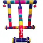 IAgri Baby Wooden Walker- Traditional Wooden Walker for Babies- First Step Activity Walker for Kids Perfect Age for 6 Months & Above