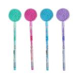 WINGS CREATIONS 12-pack of puzzle push pencils that are fancy pencils for school supplies and birthday presents for children