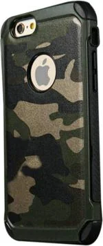 EXCLESIOR Apple iPhone 6, Apple iPhone 6s Green Miltary Design, Shockproof, Bumper Corner Back Cover
