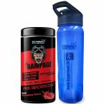 Primal Health Science Rampage Pre Workout | 50 Servings | 13 Super Ingredients | Beta-Alanine | L-Citruline | Arginine | Pump, Energy, Muscle gain, Bodybuilding supplement (Watermelon Wave + Free Shakker Sipper)- 400gm