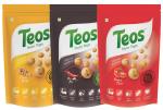 TEOS Nutri Pops Cheesy Pizza, Piri Piri, Tomato Twist Roasted Makhana Snacks 225 g (Pack 3)