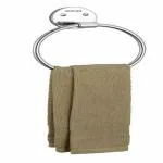 Zona Brass Chrome Finish Towel Ring for Bathroom/Wash Basin/Napkin-Towel Hanger/Bathroom Accessories