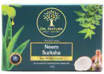 Dr. Nature Herbal Soap (Neem Suraksha) Anti-bacterial, Hydrated skin, Keep skin smooth and toned (100Gm.) Unisex, Pack of 6