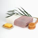 Doctor towels it's safe Unisex Bambusa - Bamboo Waffle Bath Towel Light Weight Bath Towel 70 X 155 Cm 400 Gsm Pack Of 1 - Terracotta