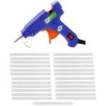 Nbs 20 Watt Glue Gun With Glue Flow Control With Hot Melt Transparent Glue Sticks