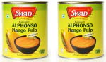 SWAD Alphonso Mango Pulp 850g- Pack of 2