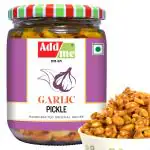 Add Me Garlic Pickle 500G Glass Pack Lassan lahsun ka achar, Tangy and Delicious