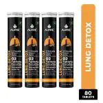 Auric Lung Detox Supplement With Natural Blend of NAC and Herbs | 80 Tablets