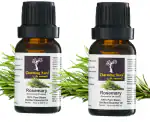 Charming Aura Rosemary Essential Oil (Pack of 2) 15ml each, Skin Care, Hair Care, 100% Pure & Undiluted- Therapeutic Grade