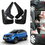 Oshotto Mud Flap (O.E.M Type) Compatible with Tata Nexon 2017,2018,2019 (T-I) (Set of 4)