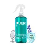 Brand Nourish’s PUER All Purpose Cleaner, Lavender Lush| Sparkling, 99.99% Germ Free Surfaces| Plant Based Cleaning Agent| 500 ml