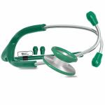 MCP Classic-SS Dual Head Stainless Steel Stethoscope for doctors, medical students, nurses (Green)