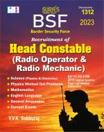 SURA'S BSF Head Constable (Radio Operator & Radio Mechanic) Exam Book in English Medium