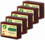 Ayurdaily Honey And Almond Soap, 625 G (Pack Of 5)
