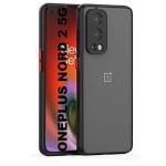MobiLooks Mobile Accessories for OnePlus Nord 2 5G Black Shock-Absorbent Back Cover 15 x 5 x 5 cm