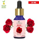 Homeda Rose Essential oil For Face (15 ml), Skin, Hair Growth, Rose oil (Gulab) Aroma Diffuser for Home fragrance, 100% Pure