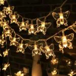 IMPRESSION LIGHTS String Light Butterfly Toran Led Warm-White Lighting for Indoor Decoration Lights-Pack of 1