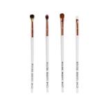 Boujee Beauty 4Pcs Eye Makeup Brush Combo for Applying Eyeshadows