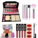 ANGELS GLOW Multicolor Hda Rose Gold Edition Eyeshadow Palette & Brush