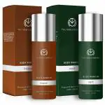 The Man Company Non-Gas Body Perfume Combo Set for Men | Kopar and Vert No Gas Deodorant For Men | Premium Long Lasting Fragrance | Gift Pack for Men - 120ml*2