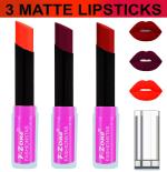 OUR BEAUTY Multicolor Soft And Smooth Touch Velvet Matte Lip Color Combo 117, 10.5 G (Pack Of 3)
