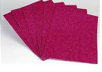 Lakeer A4 Glitter Foam Sheet Sparkles Pink Color, for Art & Craft, Decoration, Gift Wrapping, Scrapbooking, Craft Project, Etc.