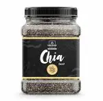 Organic Box Raw Chia Seeds | Premium Raw Chia Seeds with Omega 3 and Fiber, Healthy Food, Diet Snack - 1kg