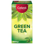 Celest Green Tea, 100 Tea Bags | Green Tea | Green Tea 100 Bags | Pure Green Tea