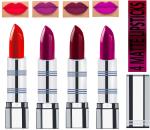 OUR BEAUTY Multicolor New Stylish Highly Moisturing Full Coverage Creamy Matte Lipsticks 91 (Pack Of 4)