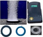 AKSHAT ENTERPRISES SOBO SB-108 with Air Stone Ring 1.5 M Pipe (1 Stones) Aquarium Air Stone Bubbles Air Oxygen Ring