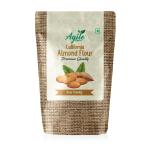 Agile Organic Almond Flour, 500g| Keto-Friendly| Protein-Rich| Blanched California Almond Powder