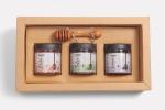 Unesto Honey Kit (Litchi Honey + Tulsi Honey + Jamun Honey + Honey Dipper)