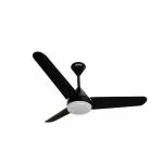 OCECO Fansio Light 900 MM 3 Blade With 9W LED underlight Energy Saving Bldc Ceiling Fan, Matt Black
