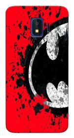 MobiEra Samsung Galaxy J2 Core Red Bat Design Plastic Hard Case Cover