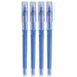 Uniball UBR-90 Roller Pen Refills, 0.7 mm Tip, Blue Ink, Pack of 4