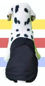 Kitty & The Woof Gang Black Washable & Reusable Dog Sanitary pad